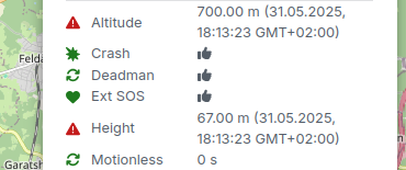 Tracemap deviceinfo height