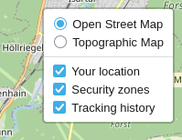 Tracemap layers
